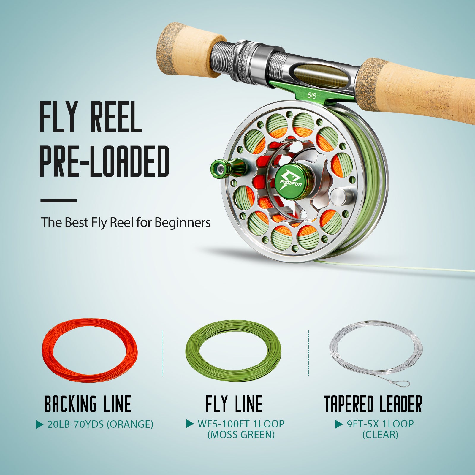 Piscifun® Fly Line Backing