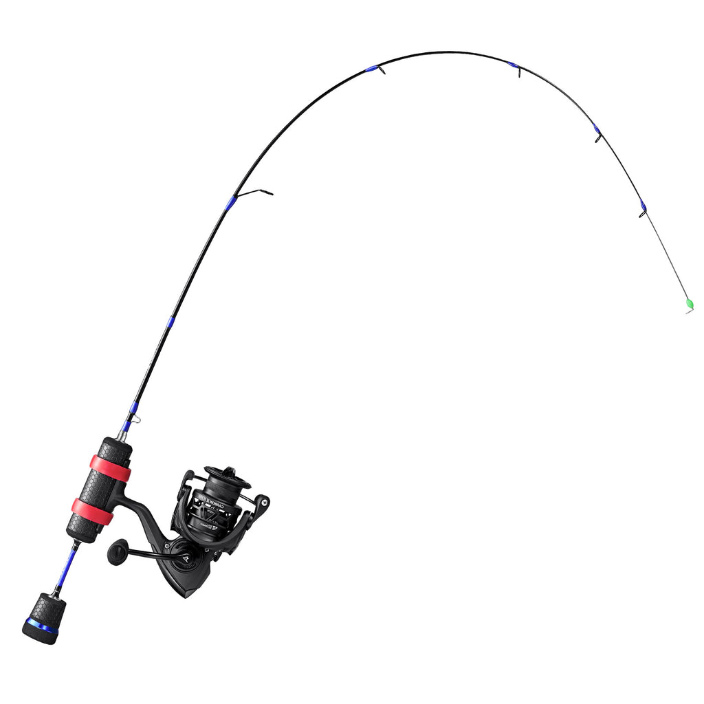  pistro Plastic & Nylon Micro Rod Winter Ice Fishing Rod - S :  Sports & Outdoors