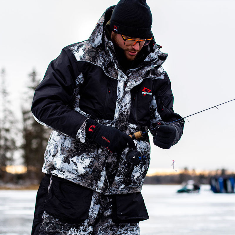 Piscifun Ice Fishing Suit,3 In Jacket,Waterproof Fishing Bib With Flotation  Technology