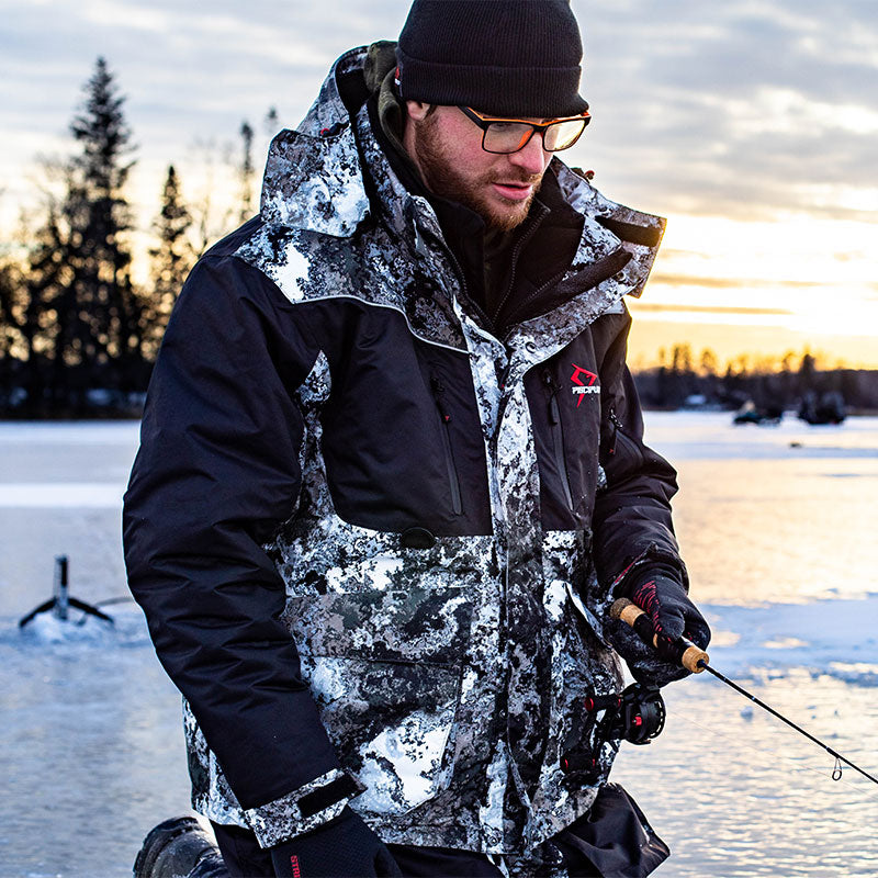 Piscifun Ice Fishing Insulated Jacket, Waterproof Flotation Fishing