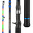 PISCIFUN® LED LumiCat Catfish Rods, 2 Piece Casting Rods