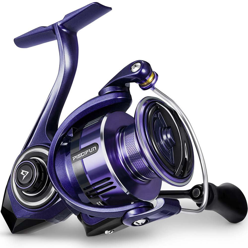 Piscifun Salis X 3000 Round Baitcasting Reel, Level Wind Trolling Fishing  Reel, 6.2:1 High Speed 37Lbs Max Drag Inshore Saltwater Conventional Reel  with Powerful Handle, Stainless-Steel, Left Handed : : Sports 