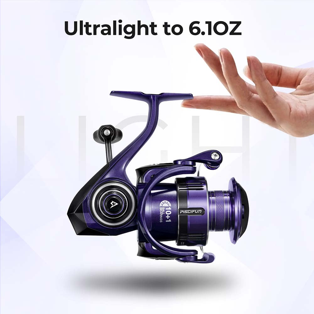 Lightweight Hand Reel for Throw Line Fishing Easy Casting No Moving Parts