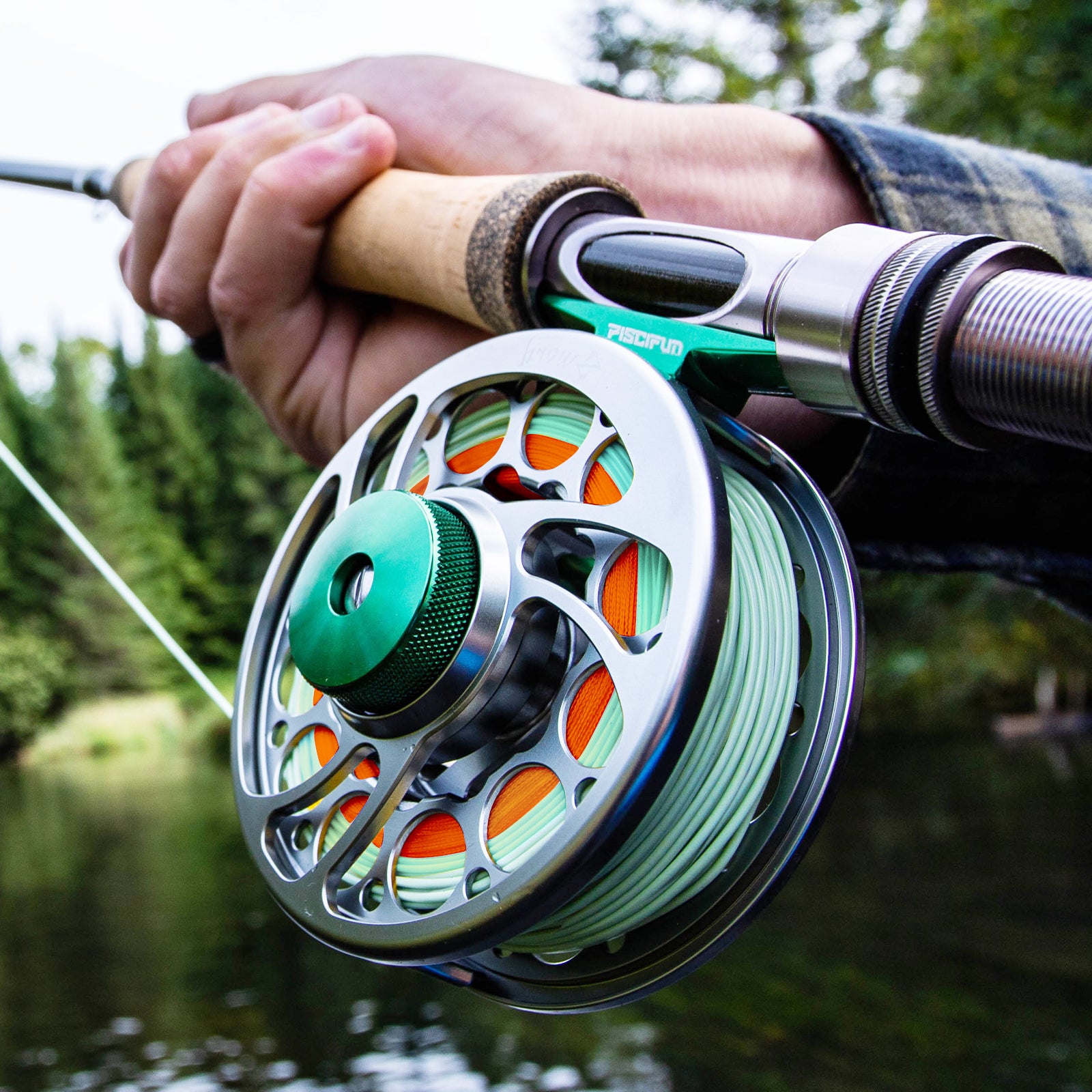 Piscifun Sword Fly Reel with CNC-machined Aluminium Material Space
