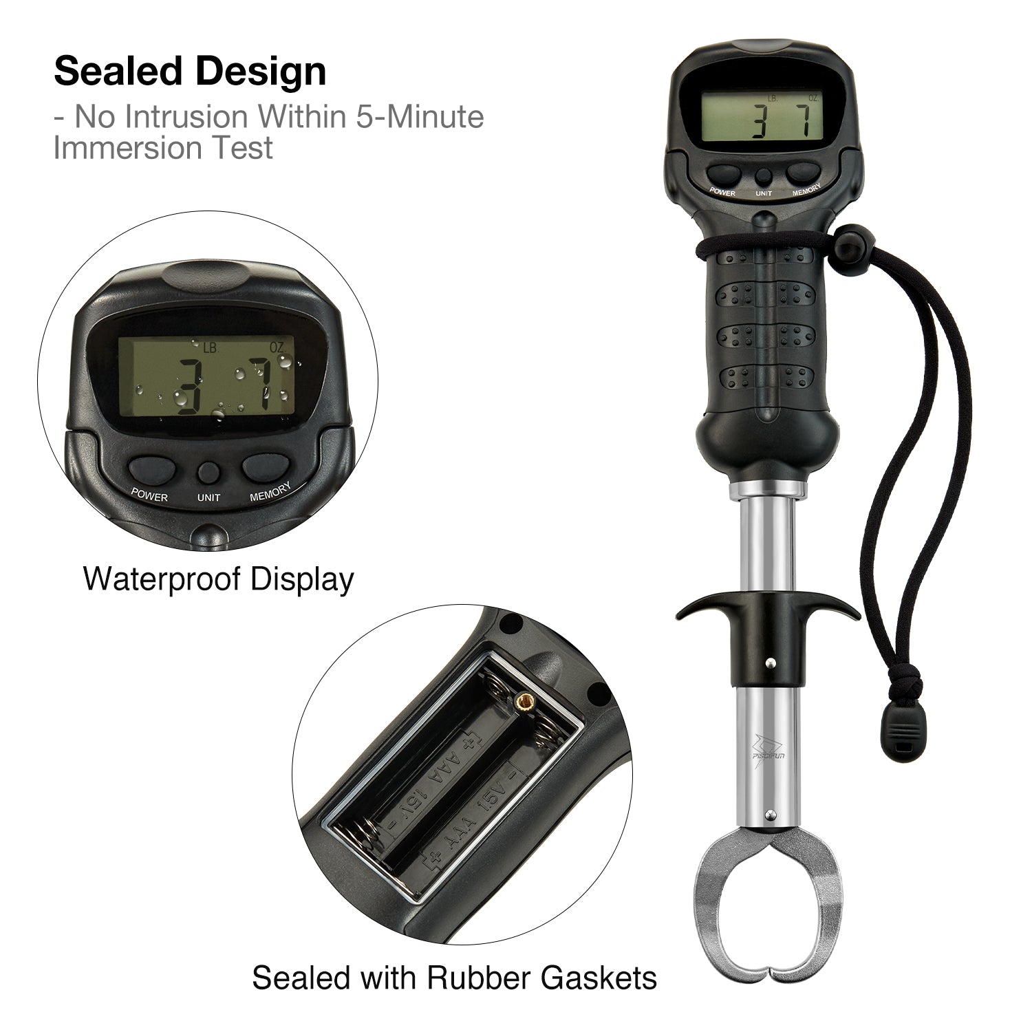 Gun Type Fish Control Device Portable Light Fish Lip Grip for
