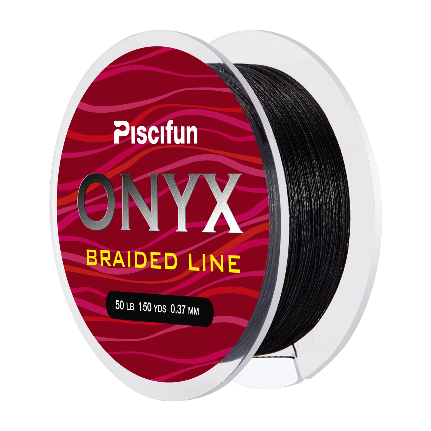 Piscifun Onyx Braided Fishing Line, Superline Abrasion Resistant Braided  Lines, Zero Stretch Super Strong, Low Memory, Fast Water Cutting PE Fishing