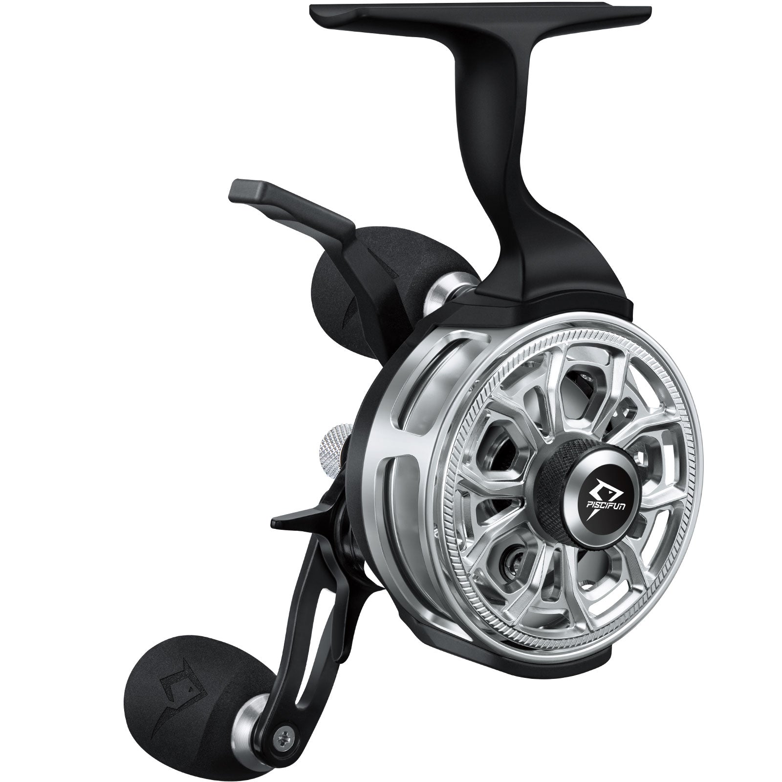 Piscifun ICX II Ice Fishing Reel - 5.2:1 Spinning Fishing Reel - 5+1 Sealed  Ball Bearings- Ultra Smooth Powerful Light Weight Ice Reels(Black&Red) :  : Sports & Outdoors