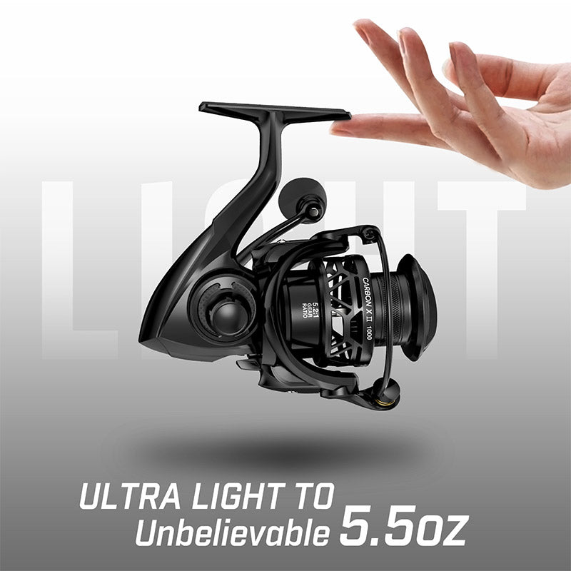 Spinning Reel Ultra Smooth Powerful Reel Left Right Hand With Box