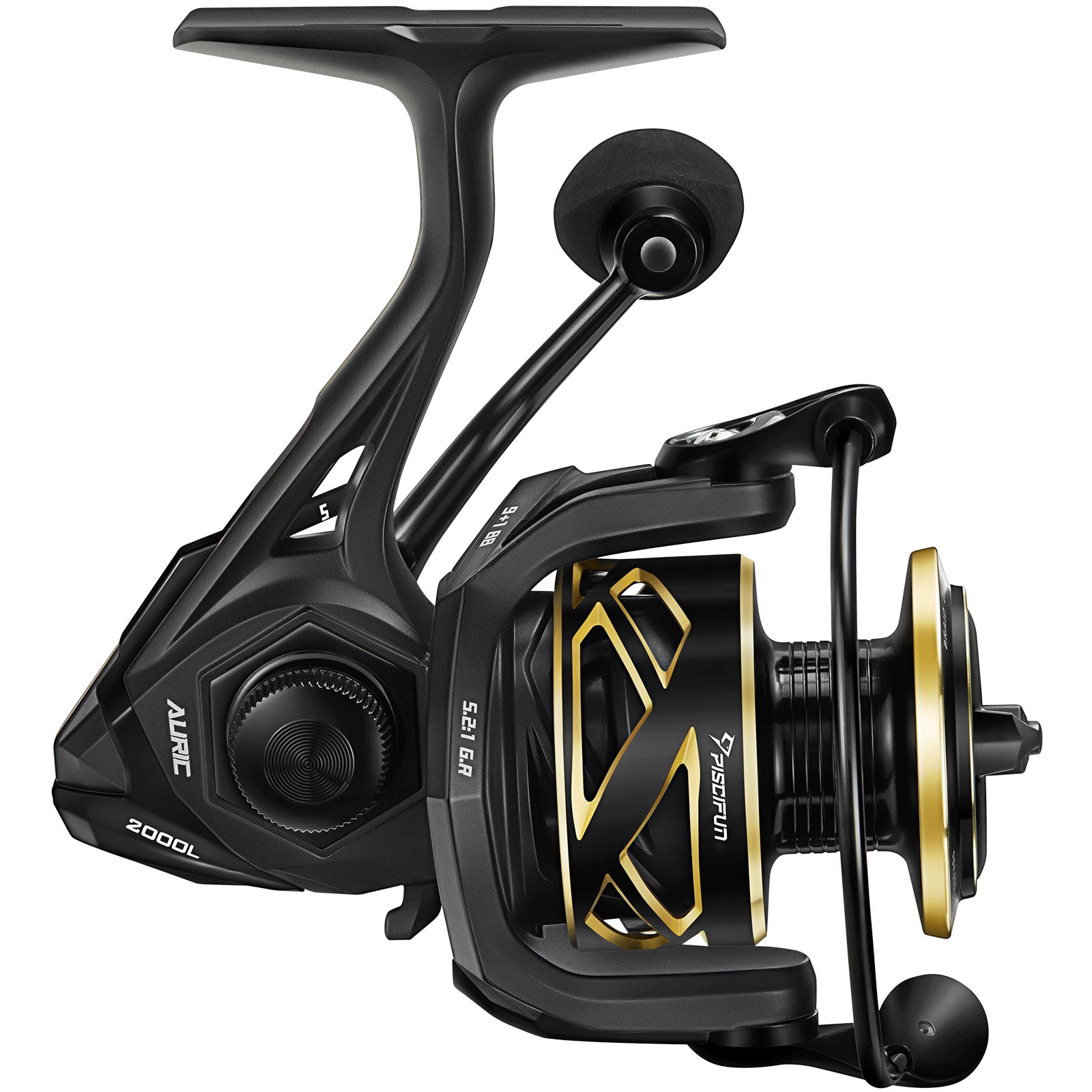Piscifun® Auric Spinning Reels - Saltwater and Freshwater Spinning Fis, 4000-6.2:1
