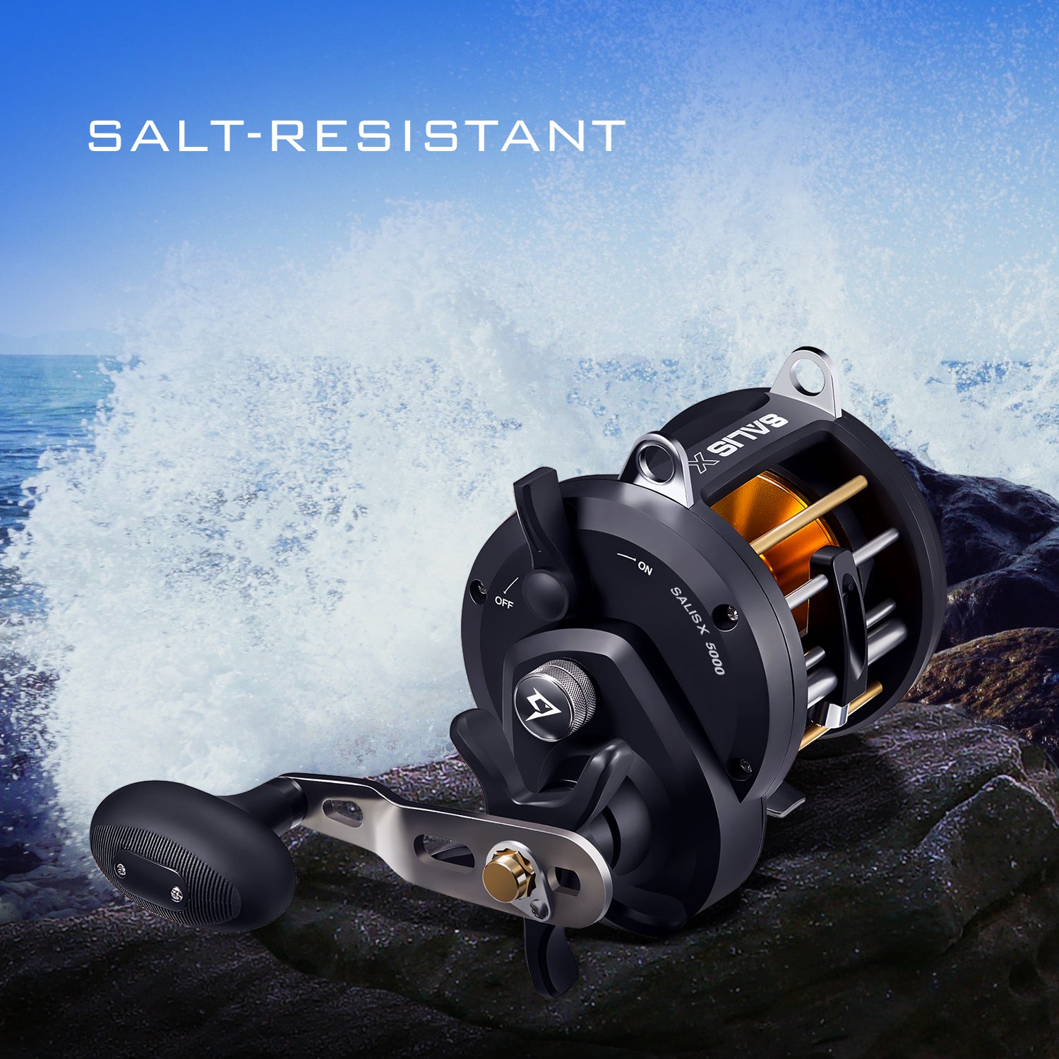 Fishing Reel, Red Fishing Reel High Strength Spin Riveting Technology For  Fishing Rod 
