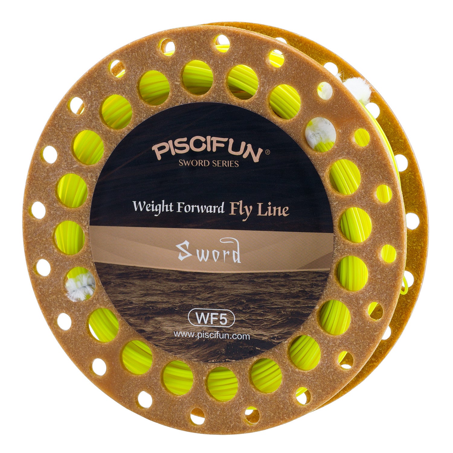 Angler Dream Gold Fly Line 90ft Weight Forward Floating 9wt Fly Fishing Line